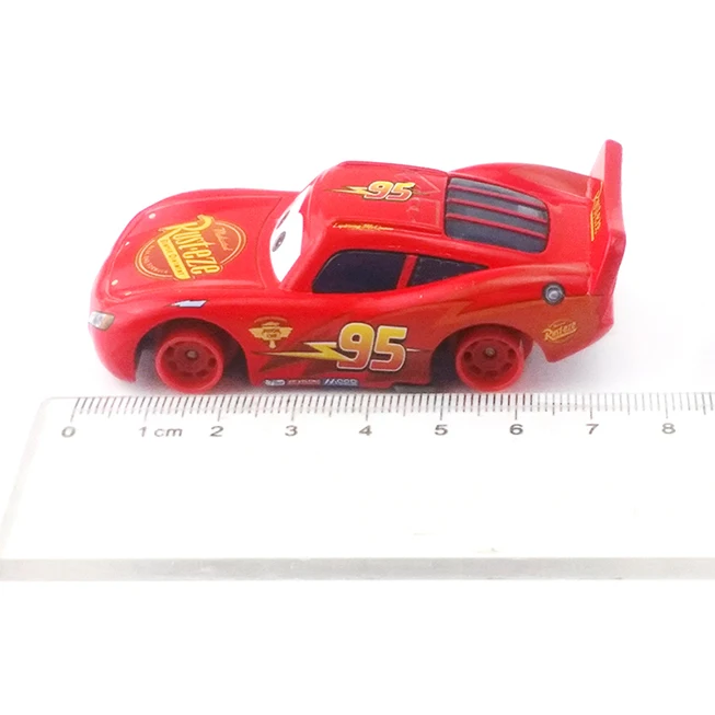 Disney Pixar Cars Gold Dinoco синий черный полицейский Молния Маккуин литой игрушечный автомобиль для детей 1:55 Свободный бренд и