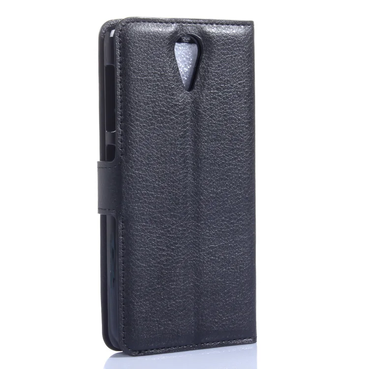 Black Кожаный чехол-кошелек для htc Desire 620 816 816g 820 820G 620G Desire 820 Mini Filp, чехол-держатель для карт, силиконовый чехол - Цвет: Black