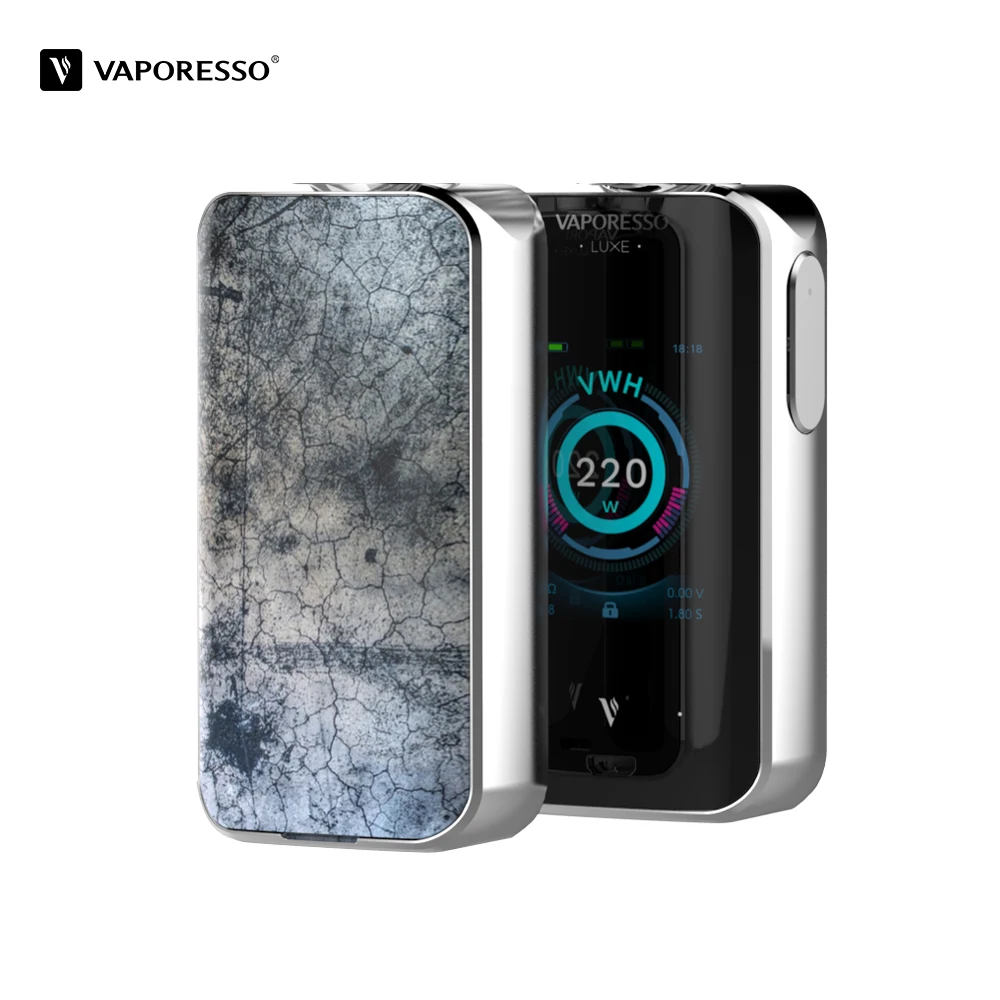 Vaporesso, роскошная коробка, мод, электронная сигарета, более длительный срок службы, более последовательный вкус, Vape для 510, Танк против Мстителя