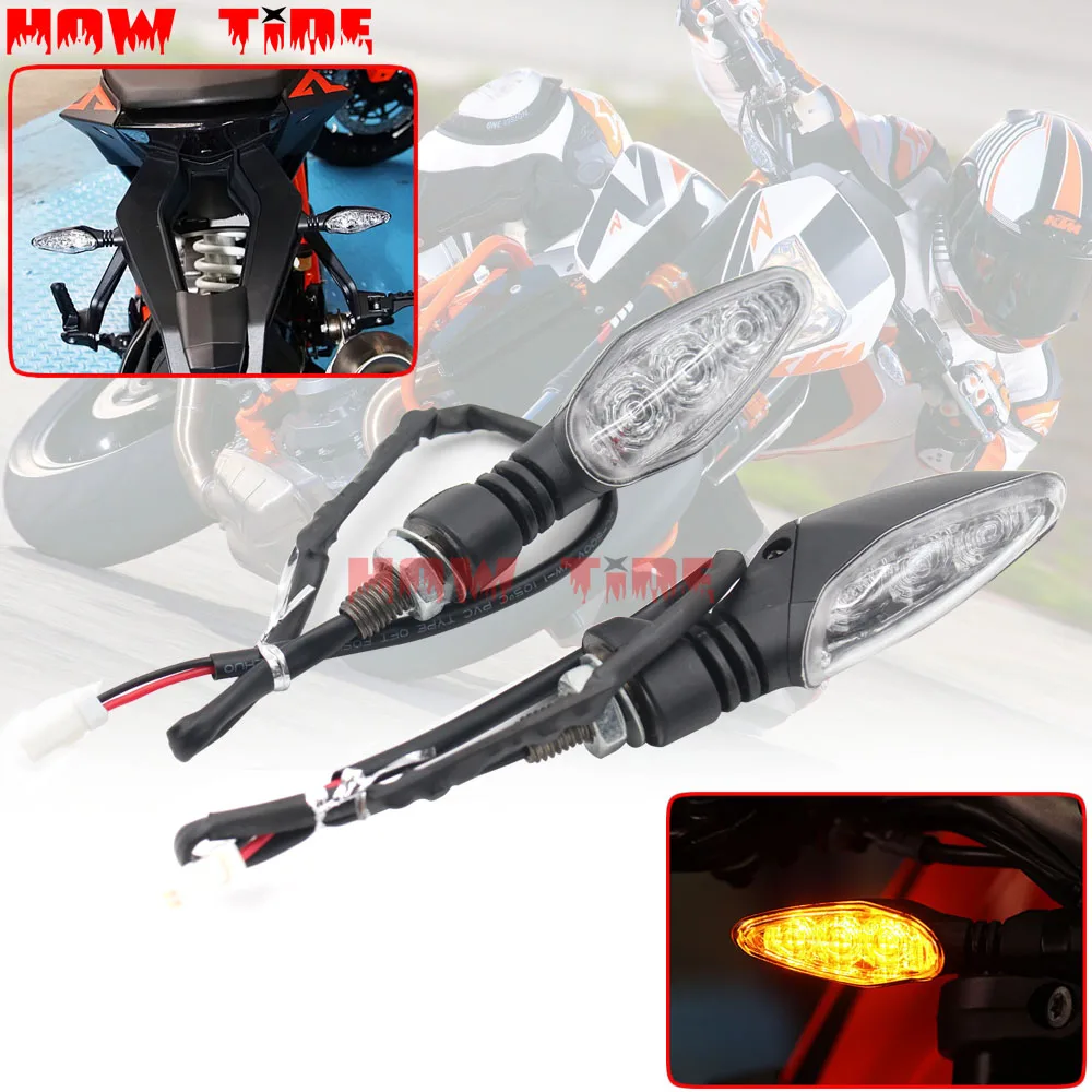 

For KTM 1190 Adventure/R 1290 Super DUKE/R/S/T 1290 Super DUKE GT Front Rear LED Turn Signal Indicator Light Blinker