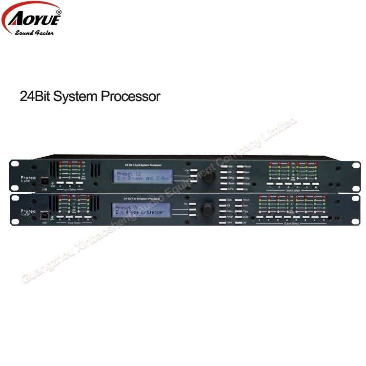 Новый Протея DSP 4 8 4x8 звуковой процессор с оригинальным программным обеспечением