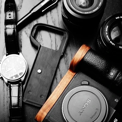 Деревянные Pro Вертикальная L Тип кронштейн штатив Quick Release Base ручка для sony a9 A7m3 A7R3 A7RIII ILCE-7RM3 a7R MKIII