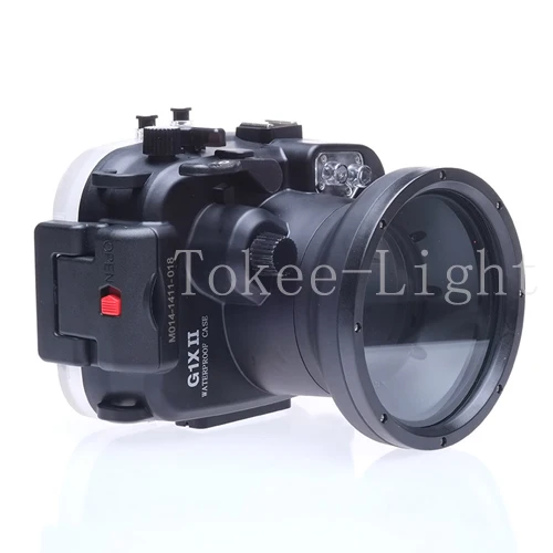 Водонепроницаемый чехол для подводной камеры Canon G1X II 40 метров 130 футов|Сумки