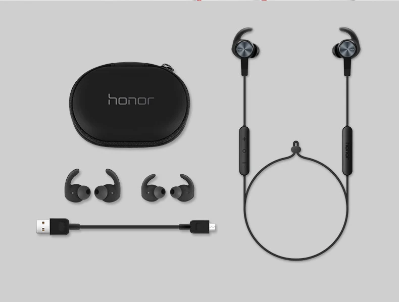 Оригинальные huawei Am61 Honor Bluetooth гарнитура IPX5 водонепроницаемые BT4.1 Музыка микрофон