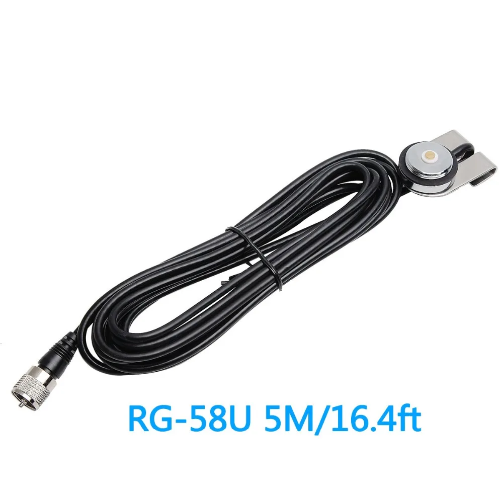 ABBREE NA 37 NMO VHF 136 174 МГц багажная антенна с креплением фоторазъем модель 5 м/фута