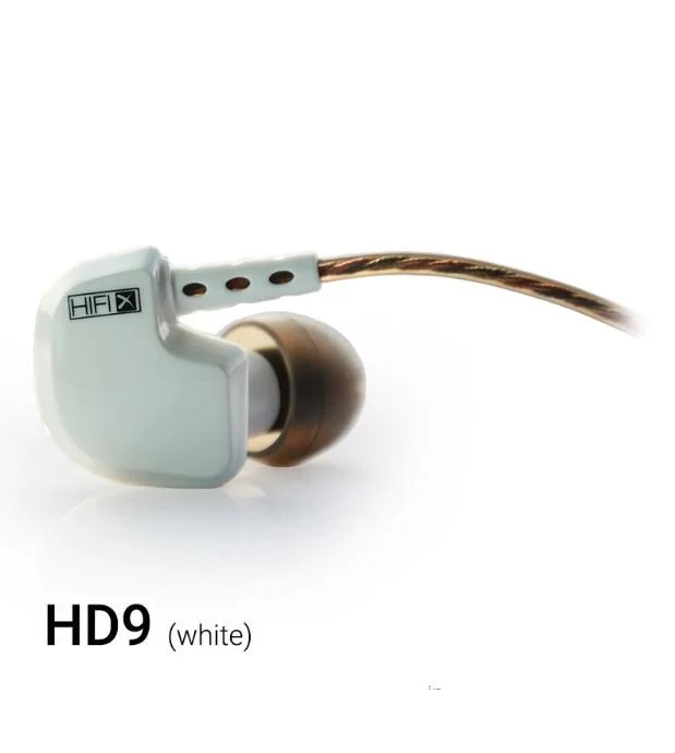 KZ ATE ATR HD9 медный драйвер HiFi спортивные наушники для бега с микрофоном