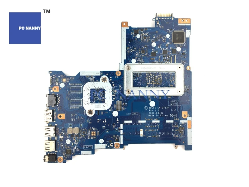 Материнская плата PCNANNY 854957-601 854957-001 LA-D713P для HP 15-B 15-BA A10-9600P CPU DDR3 ноутбука |