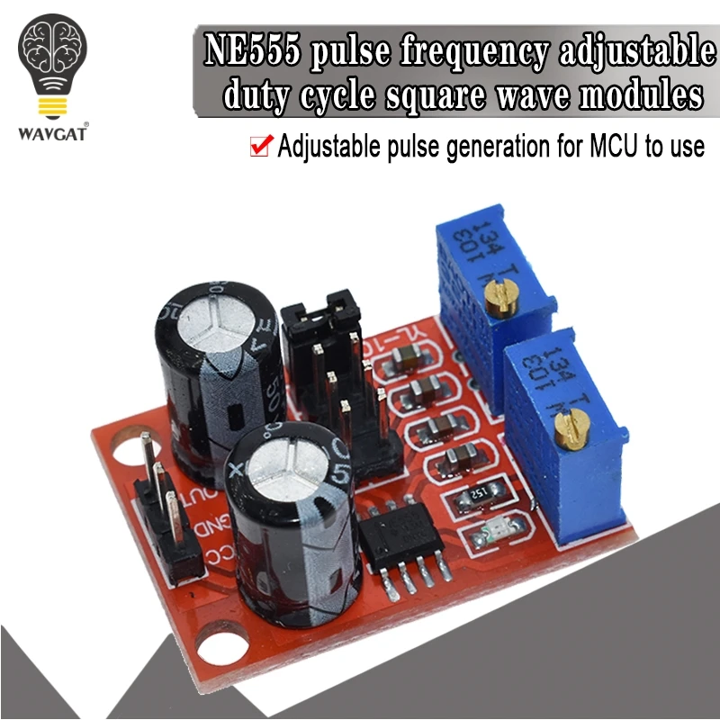 Частоты импульсов NE555 Регулируемый Модуль рабочего цикла генератор