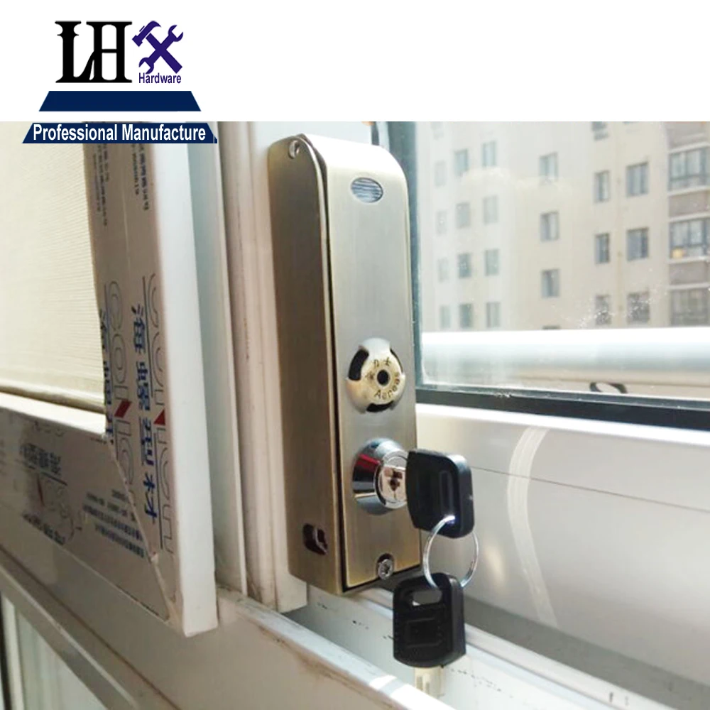 AMMS112 Новый замок из нержавеющей стали для окна и стеклянной двери детской