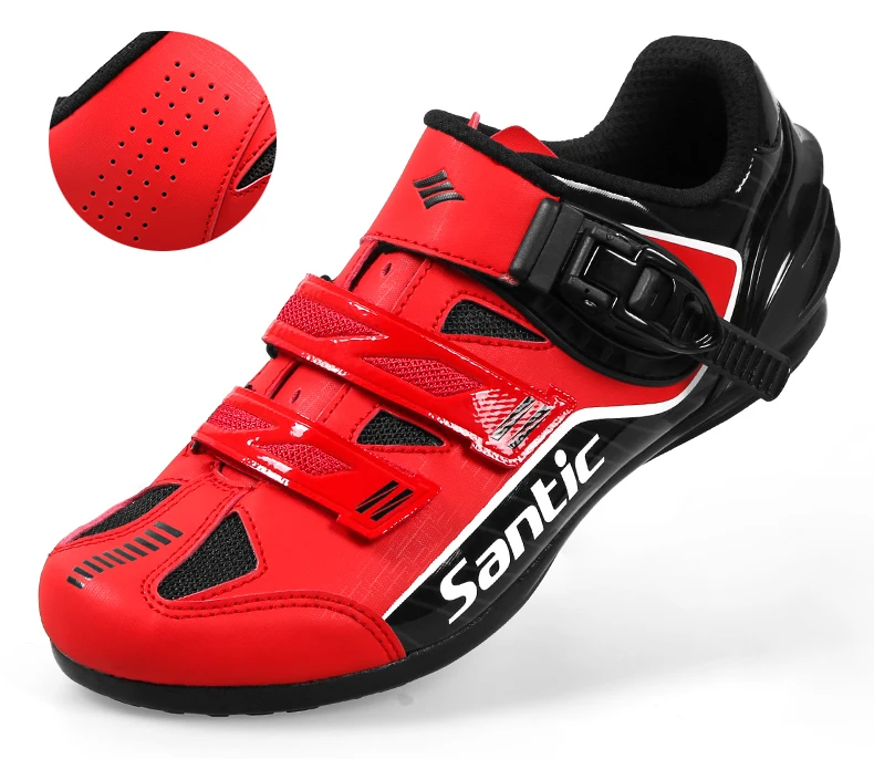 SANTIC велосипед MTB Велоспорт Нескользящая обувь дышащая удобная велосипедная обувь для верховой езды спортивные гоночные кроссовки
