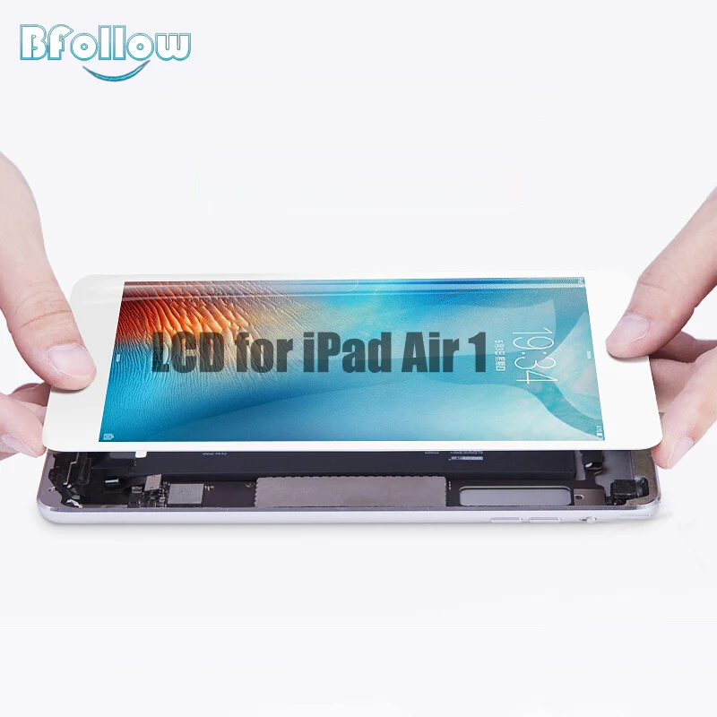 BFOLLOW ЖК-дисплей для iPad Air 1 AAA экран оцифровать сборка Замена iPad 5 A1474 A1475 A1476