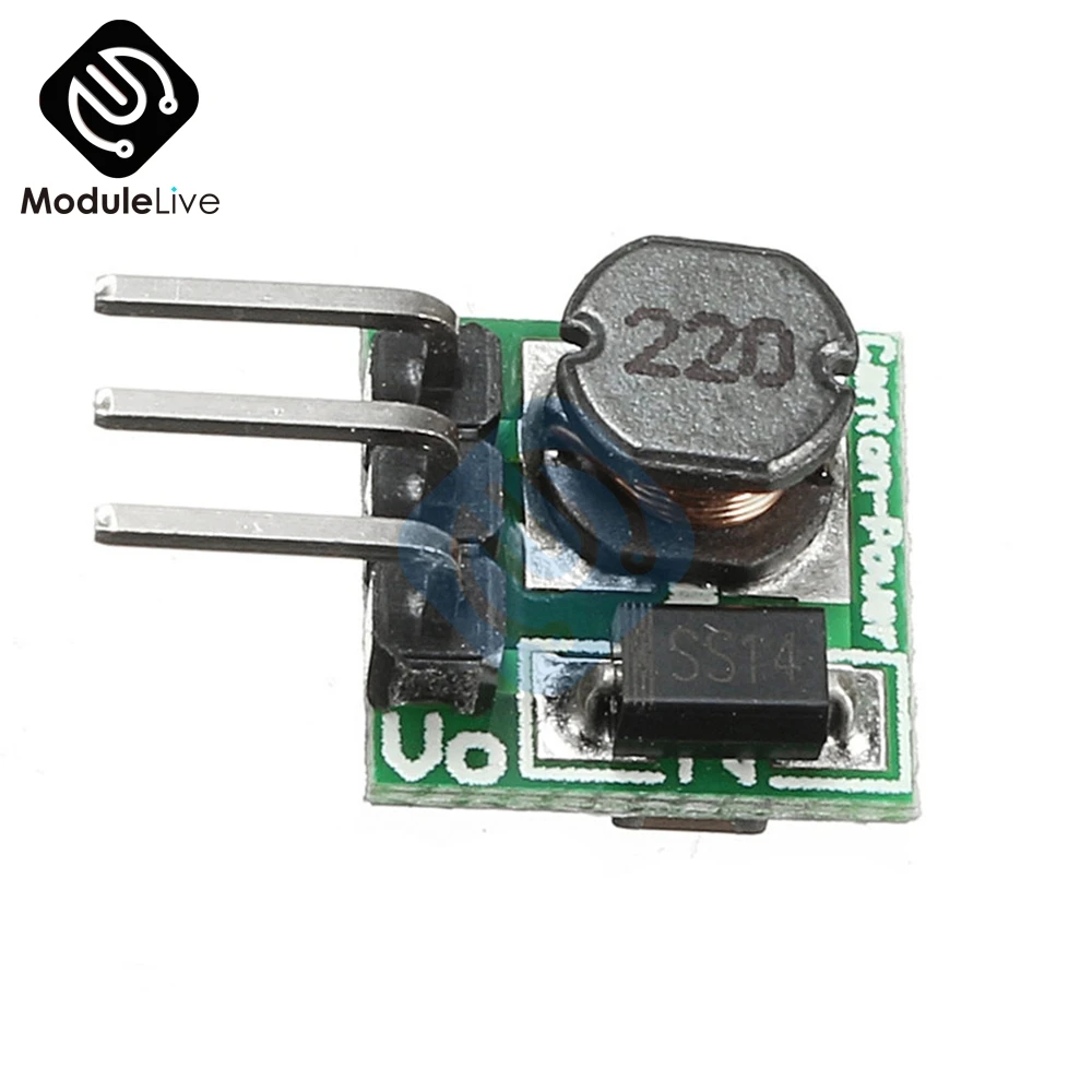 Step 0,8-3,3 В до 3,3 В Повышающий Модуль силовой мощности для Arduino преобразователь напряжения мини-модуль для Arduino