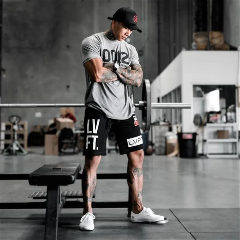 FRMARO летние мужские шорты повседневные модные для тренажерного зала фитнеса