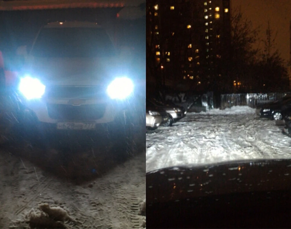 Partol M3 H4 H7 H11 9005 9006 светодиодный головной светильник лампы Автомобильный светильник COB светодиодный чипы 72W фары для 8000LM Авто светодиодная фара головного света автомобиля 6500K 12V 24V