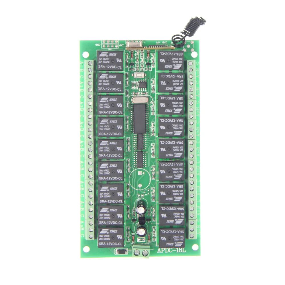 Беспроводной светильник с дистанционным управлением 12 В 24 18 каналов 315/433 МГц|receiver