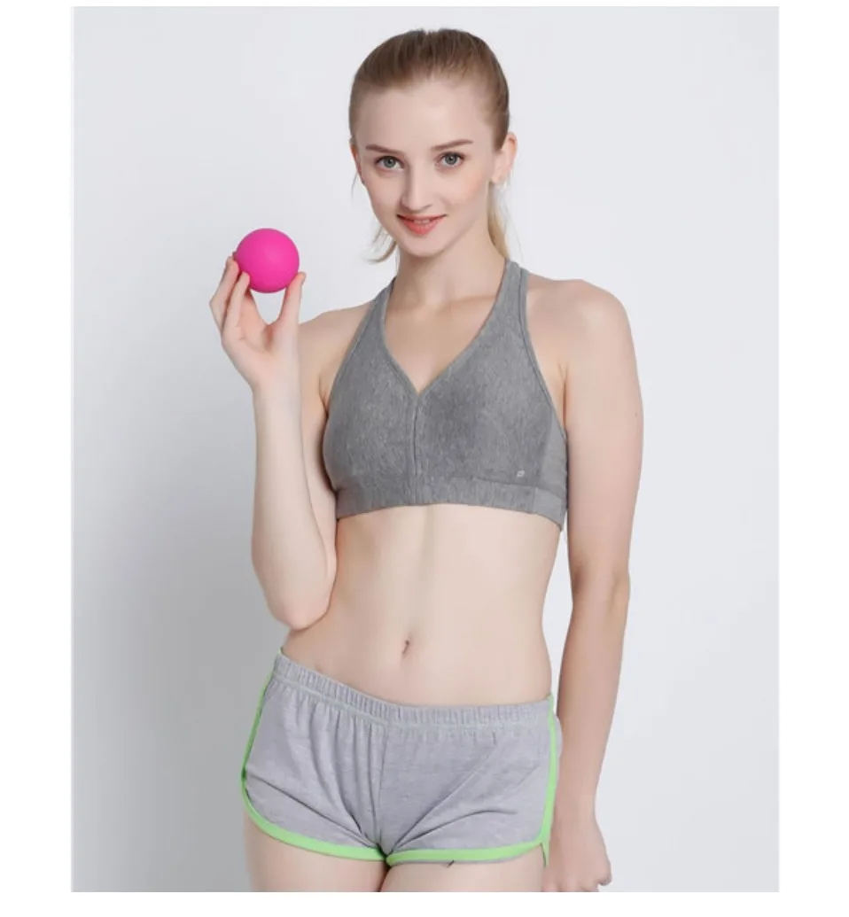 Триггер точка Массажный мяч ролик Myofascial Хоккей Лакросс мяч массаж фитнес-Мячи