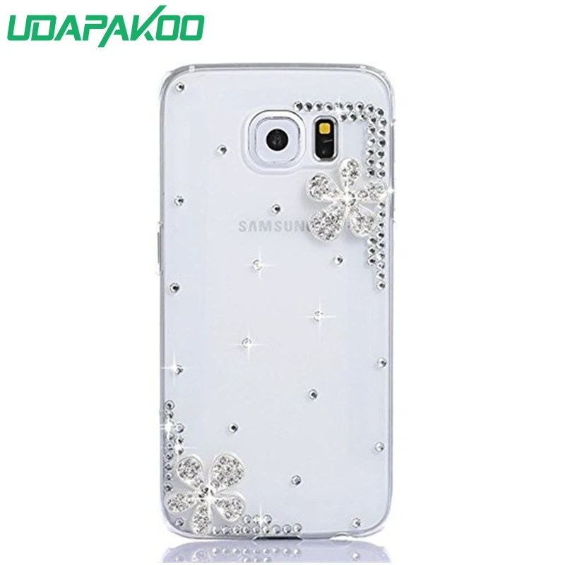 A6 плюс 2018 Украшенные стразами Блеск Алмазный чехол для телефона samsung Galaxy J2 Pro J7 J5 J3