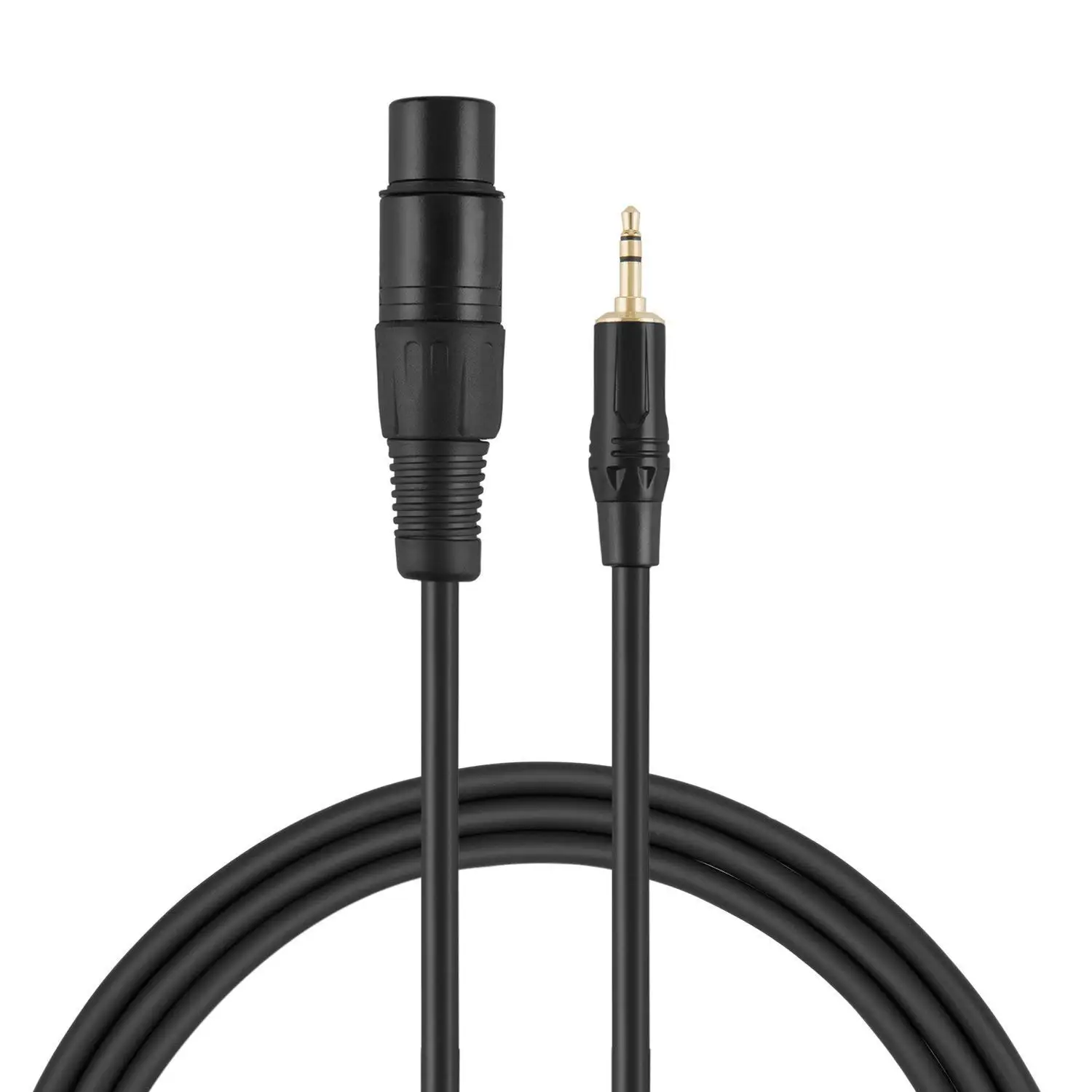 JORINDO 3.5mm (1/8 Inch) Stereo Male to XLR Female Cable Gold Plated connector Black | Электроника