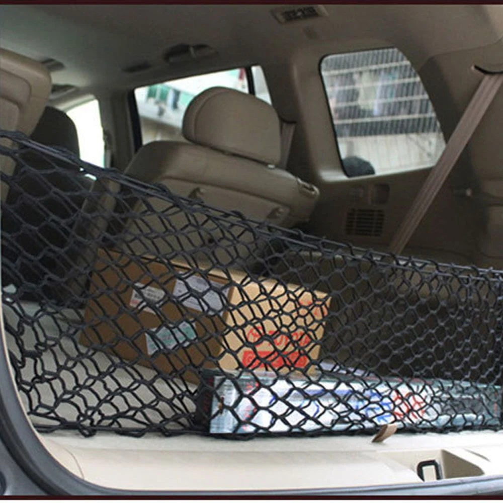 Universal Car Net Bag Seat Back Organizer Storage for Auto SUV Van Truck Trunk Stowing Tidying Interior Accessories | Автомобили и