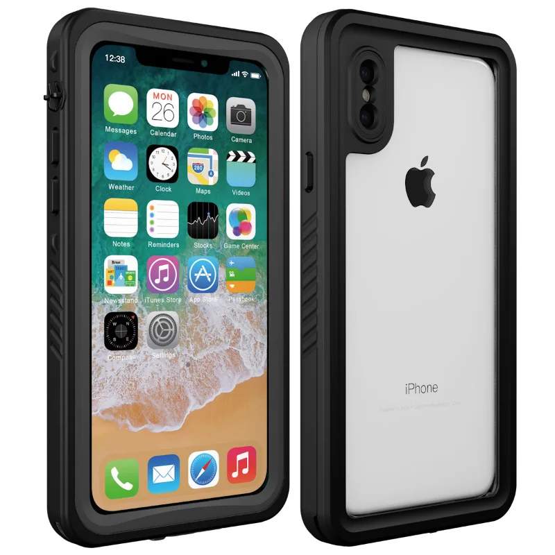 2 метра водонепроницаемый Дайвинг Открытый фотография чехол Чехол для iPhone X XS