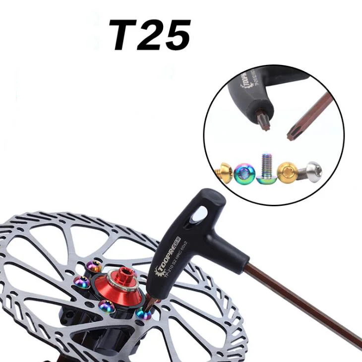 TOOPRE Профессиональный велосипедный тормозной диск T25 гаечный ключ для MTB дисковых