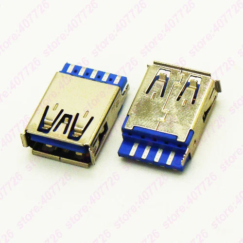 5 шт. DIY Высокоскоростной USB 3 0 гнездовой разъем типа пайки линейный хвостовый в