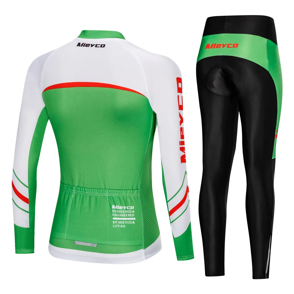 Фото Женская велосипедная одежда с длинным рукавом Ropa Ciclismo, весна 2019 №2