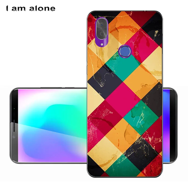 Solf TPU W27 Чехлы для телефонов I am alone, для Cubot X19, 5,93 дюйма, мягкие, TPU, для мобильных телефонов, милые, модные, с мультяшным принтом, для Cubot X19, сумки - Цвет: Solf TPU W27