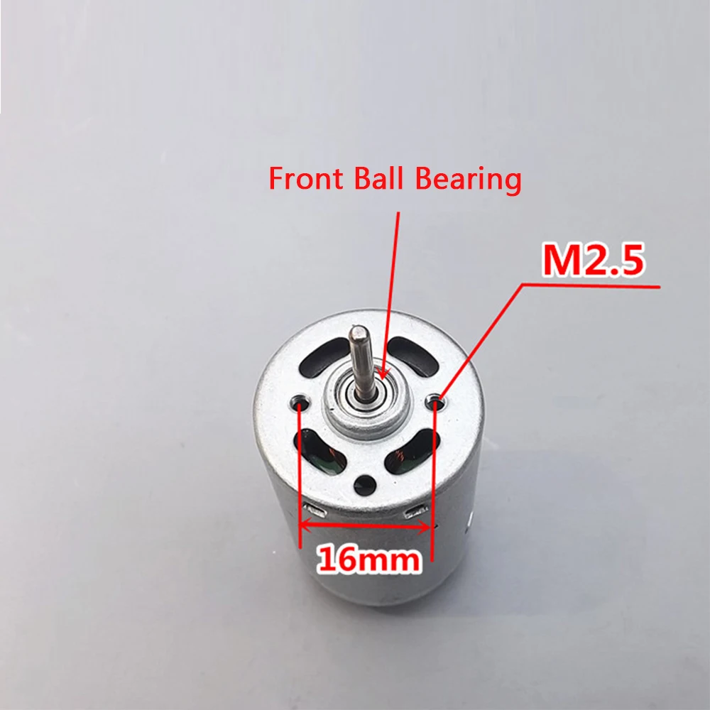 DC12V/24 V прочная Мощность для защиты дисплей смарфонов шариковый подшипник 385 мотор 3800/7600 об/мин двигатель постоянного тока