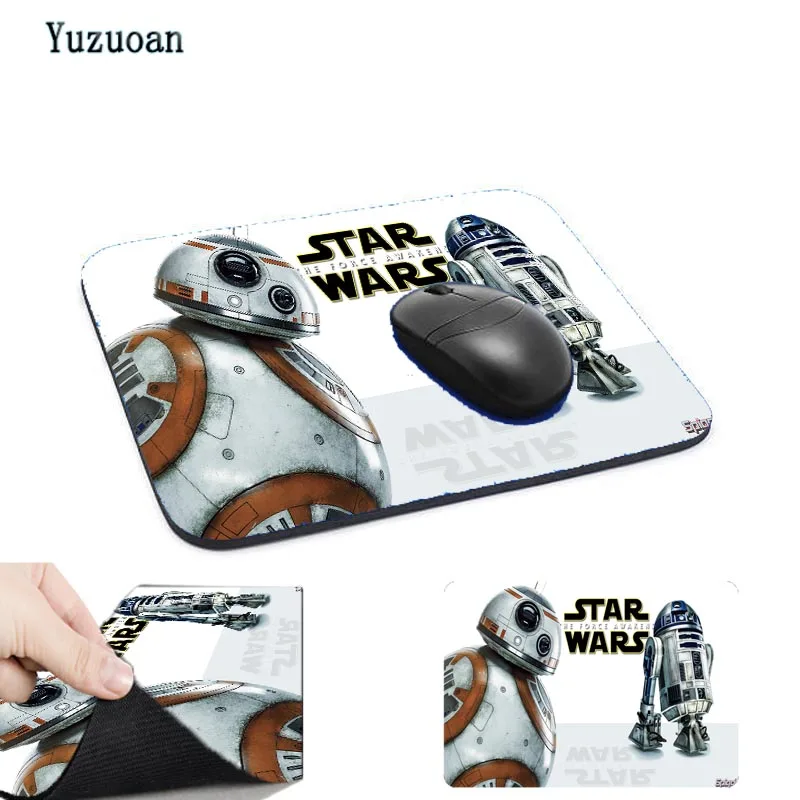 Yuzuoan Оптовая Продажа Топ игровой коврик для мыши принт Звездные войны R2D2 робот