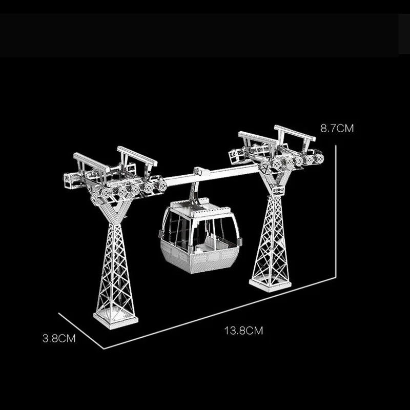 3D меаллическая сборка модель «сделай сам» головоломка горного велосипеда горки Эмирейтс танк