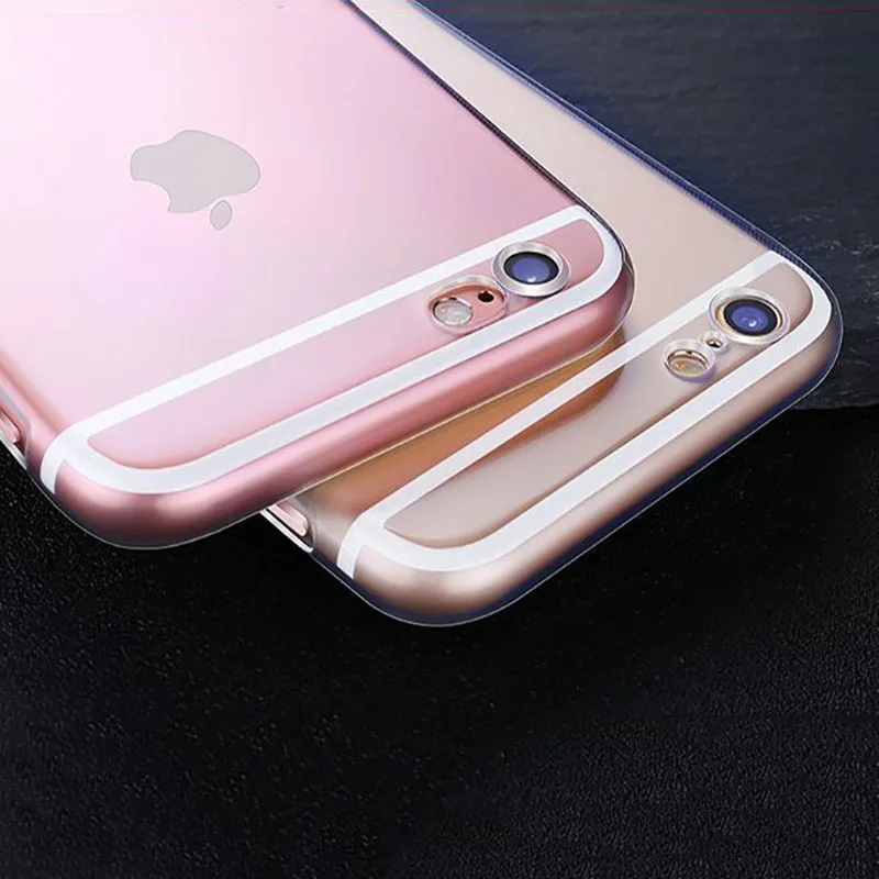 Одежда высшего качества прозрачный мягкий чехол для Apple IPhone X 10 десять 8 4S 5 5S 5C SE 6 S 7
