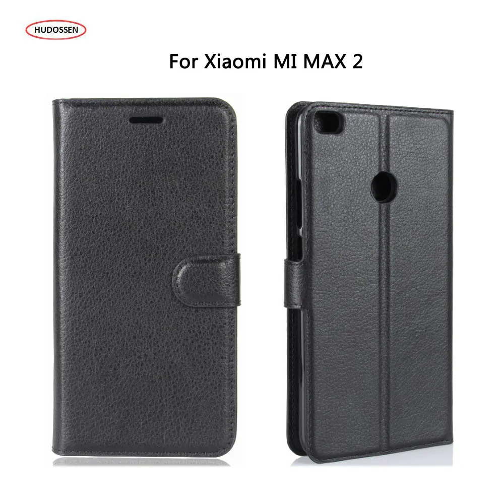 HUDOSSEN для Xiaomi MI MAX/MAX 2 чехол роскошный Флип PU кожаный силиконовый телефона Чехлы MAX2