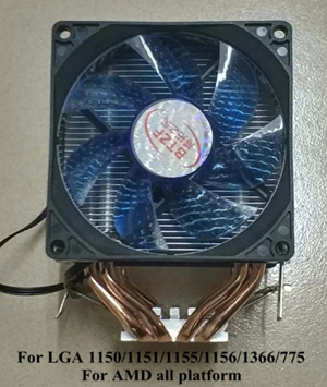 Серый Для Intel 775/1150/1151/1155/1156/1366 2011 для AMD 4 теплотрубки двойная башня Процессор кулер 4Pin RGB светодиодный воздушное охлаждение бесшумный вентилятор радиатора - Цвет лезвия: Серый