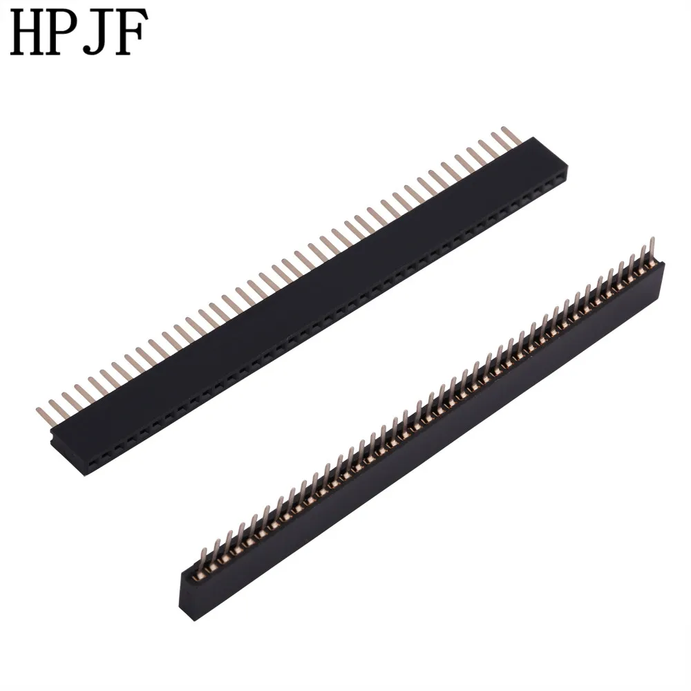 5 шт. шаг 1 27 мм 1x4 0/50Pin 40/50 контактный гнездовой Однорядный прямой разъем|strip