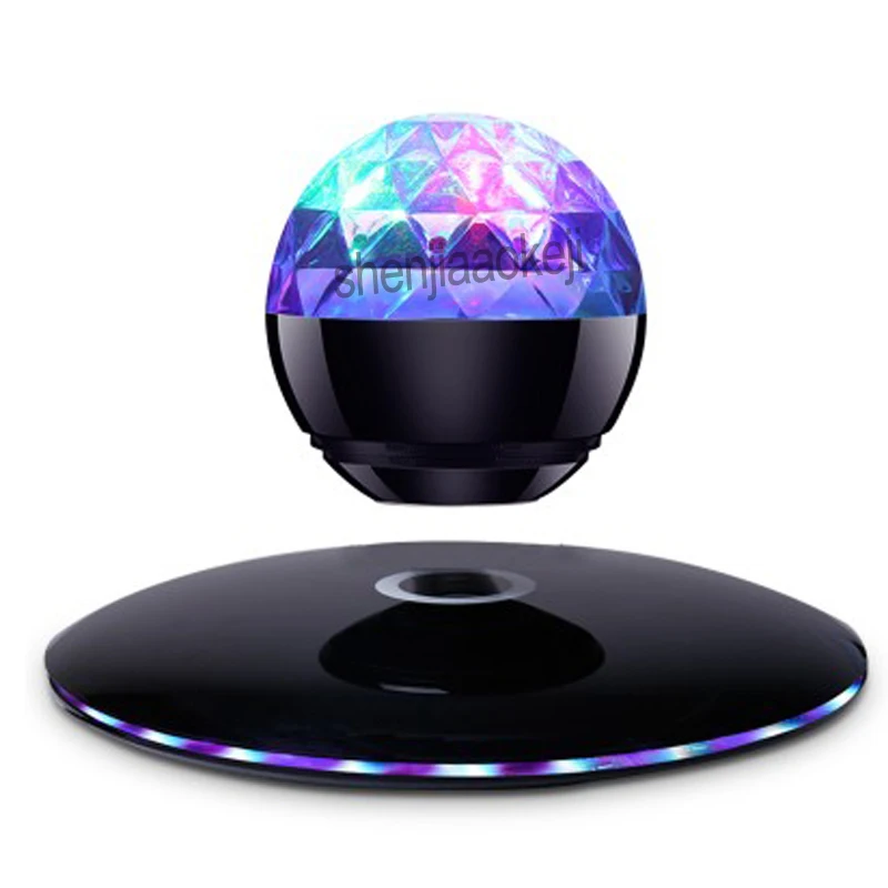 

NEW Magnetic Levitation Audio Wireless Bluetooth Speaker Home Sound amplifier Subwoofer Mini Suspended Sound 5v 3w 1pc