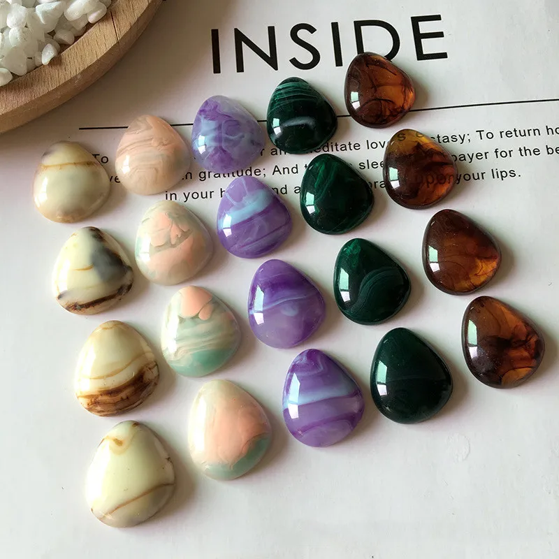 5 шт. женские серьги капельки из смолы для самостоятельного изготовления