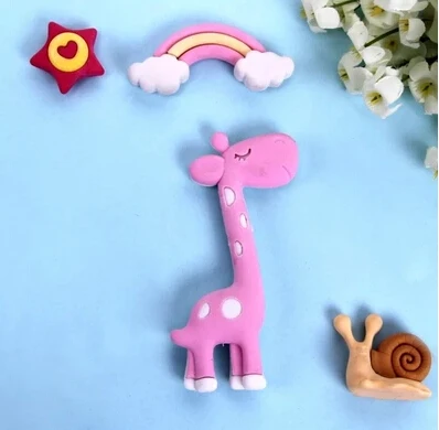 Новое поступление ластик с радугой звезда Улитка Жираф MOQ 4 штуки в партии|rainbow