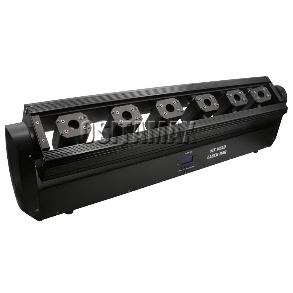 Dj лазеры сценический Свет движущаяся головка 6 шт. 500 МВт RGB TTL стробоскопический