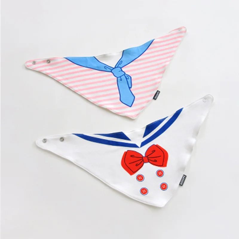 baby bibs 3 Комплект из 2 предметов; детские нагрудники с лисой; тканевый хлопковый нагрудник для новорожденных девочек и мальчиков; детский нагрудник для кормления; Детский шарф; bavoir slabbetjes bavette baby - Цвет: baby bibs 3