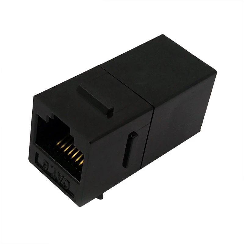 10 единиц RJ45 сетевого модуля Cat5e Keystone Jack RJ 45 8p8c женский муфта|Детали устройств