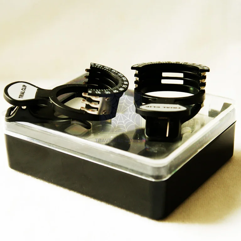 LOCHOSS набор из 2 пробных зажимов для объектива оптометрия Новинка | Инструменты