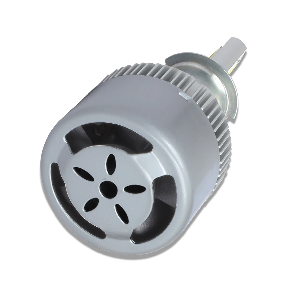 COB 72W 8000LM 8000K Автомобильный светодиодный фонарь для фар H3 H7 H11 9005 9006 H1 автомобильная