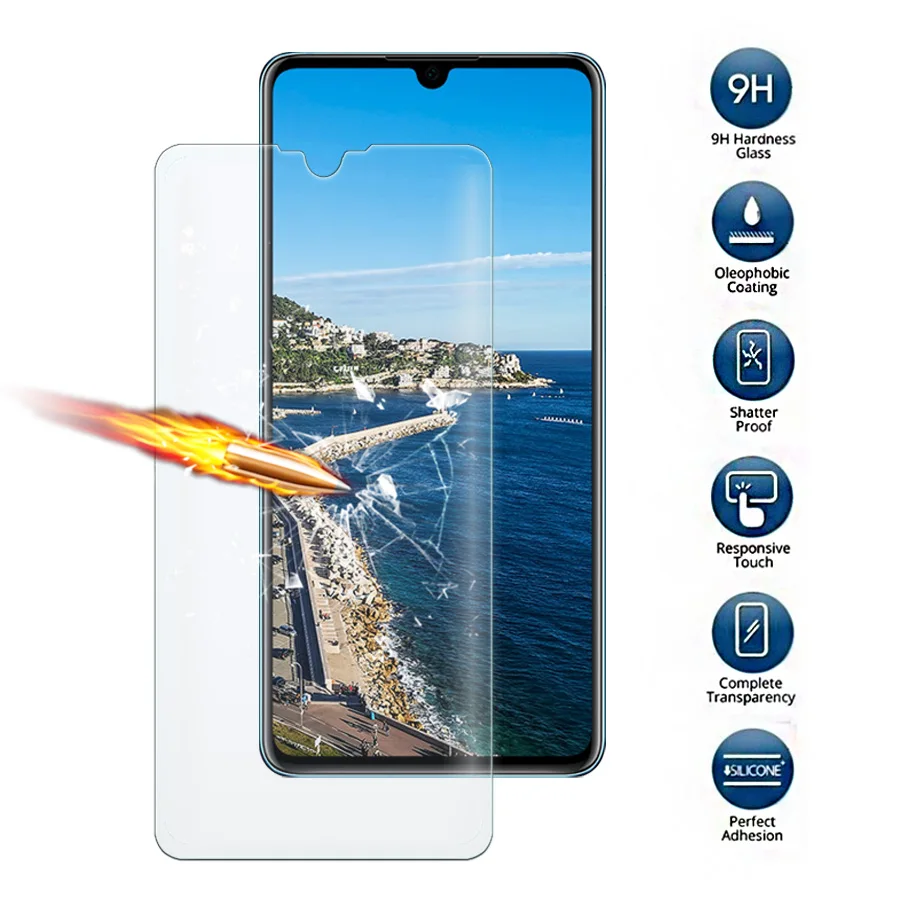 Изогнутые случае на P30 Pro Защита экрана для huawei p30pro lite 3d полное покрытие