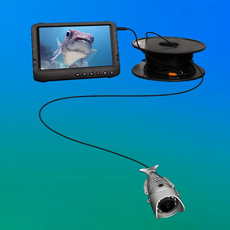 Koop 2MP Video Fishfinder HD Onderwater Vissen Camera Fish Model Waterdichte Camera Met LED Licht Dag En Nachtzicht Vis Finder