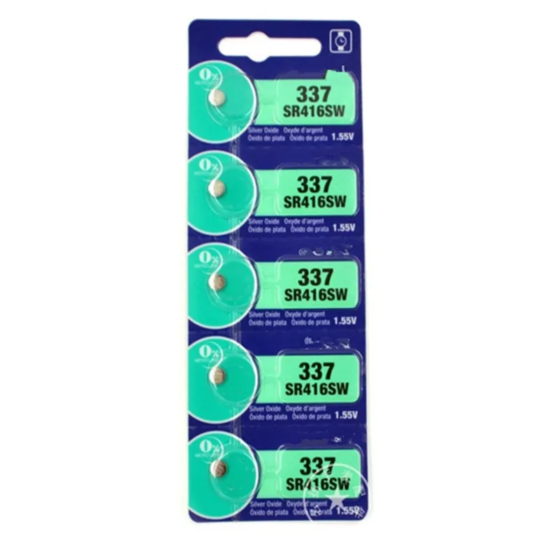 200 шт. Новый долговечный 337 SR416SW 623 D337 V337 SP337 батарейный блок для часов Сделано в