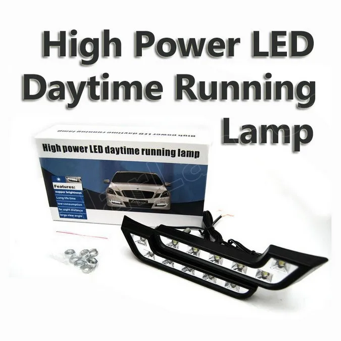 Автомобильный Стайлинг 2 шт. 12 В 6 светодиодных автомобильных фар для вождения