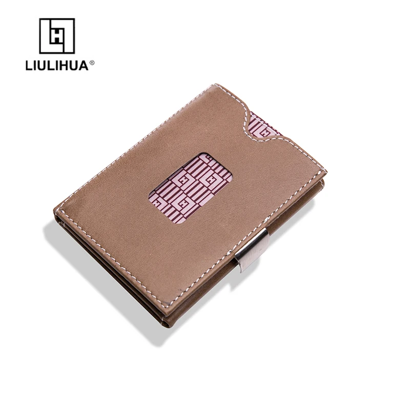 Новый продукт LIULIHUA Роскошный кошелек тройного сложения повседневный держатель