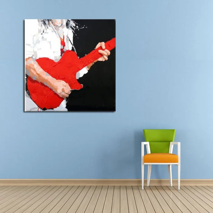 Бесплатная доставка Современная мультяшная картина ручной работы абстрактная