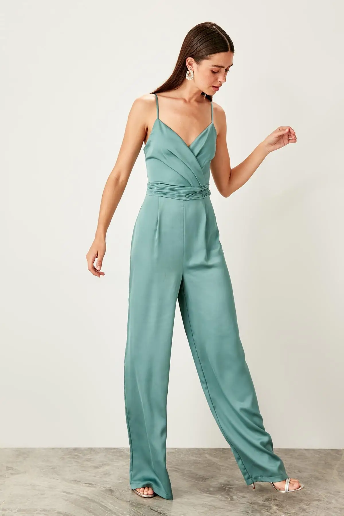 Trendyol мятный двубортный комбинезон TPRSS19BB0422 |
